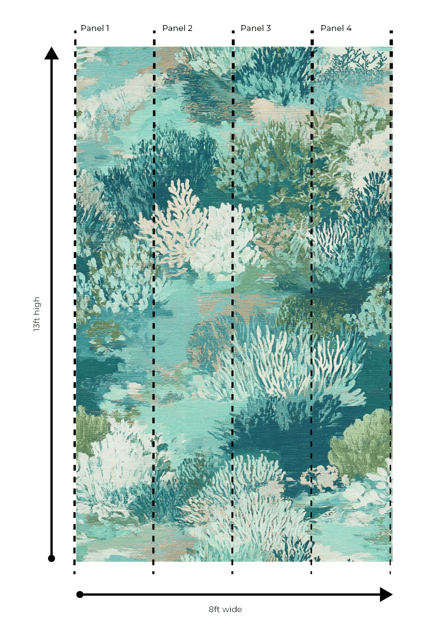 Atlantic Terrace - Wall Mural - Image 3