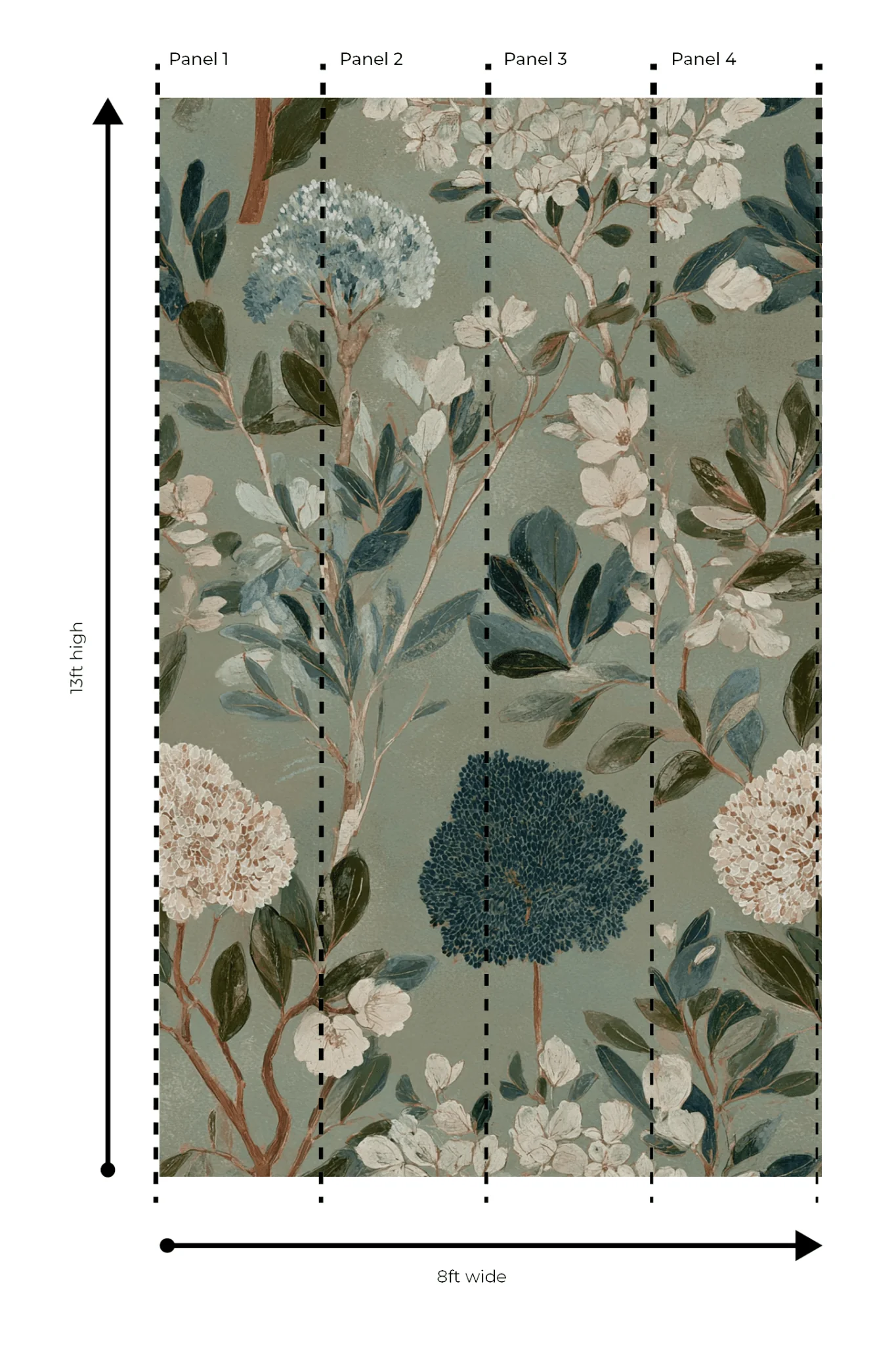 Curated Bouquet - Wall Mural - Image 3