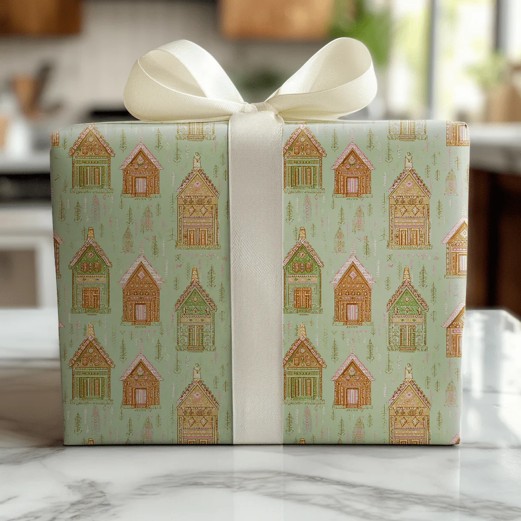 Frosted Laurel - Wrapping Paper - Image 4