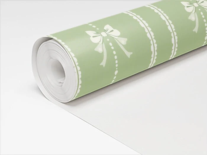 Heirloom Bows Wallpaper - Image 3