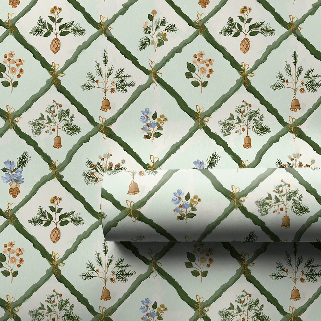 Velvet Evergreen - Wrapping Paper - Image 3