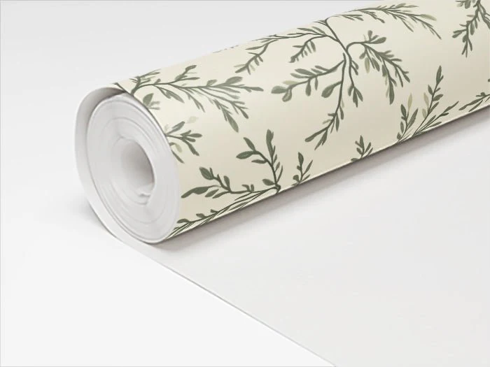 Willow Wreath Wallpaper - Image 3